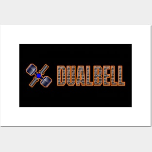 Dualbell Classic Logo Horizontal Posters and Art